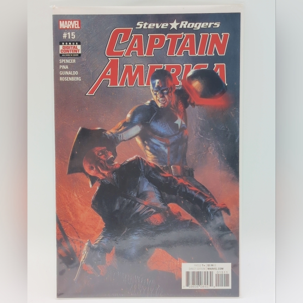 Marvel Captain America Steve Rogers # 15 Comic